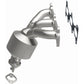 Catalytic Converter with Integrated Exhaust Manifold for HM Grade Federal / EPA Compliant Direct-Fit Manifold Catalytic