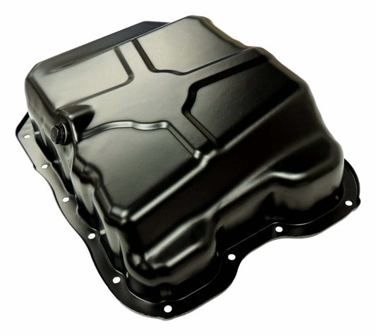 Crown Automotive - Steel Black Engine Oil Pan - 4884665AE