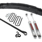 Fits Ford F-250/F-350 SD 4WD (99-04) 2.5" Leveling Kit; Leaf Spring; 489.2