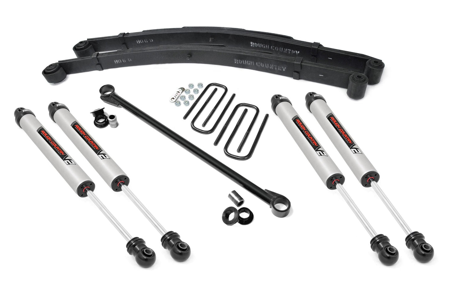 Fits Ford F-250/F-350 SD (99-04) 2.5" Leveling Kit; Leaf Spring ; V2; 48970