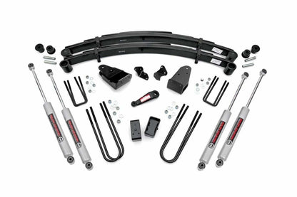 Fits Ford F-250 4WD (1987-1997) 4 Inch Lift Kit; 490-87UP30