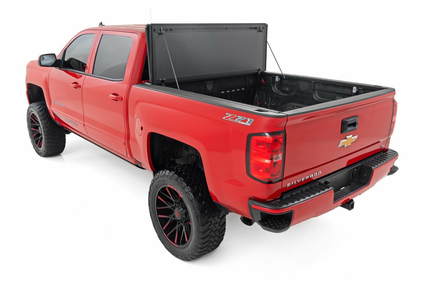 Fits Chevy 1500(14-18 &Classic) Hard Tri-Fold Flip Up Bed Cover 5'9"Bed 49119551