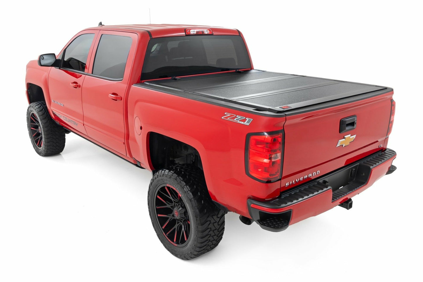 Fits Chevy 1500 (14-19) Hard Tri-Fold Flip Up Bed Cover 6'7" Bed 49119651