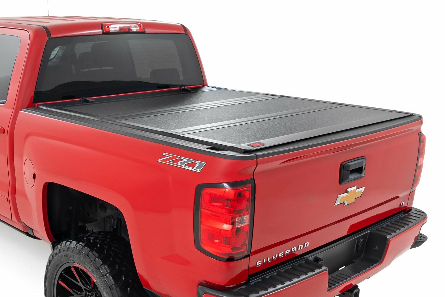 Fits Chevy 1500 (14-19) Hard Tri-Fold Flip Up Bed Cover 6'7" Bed 49119651