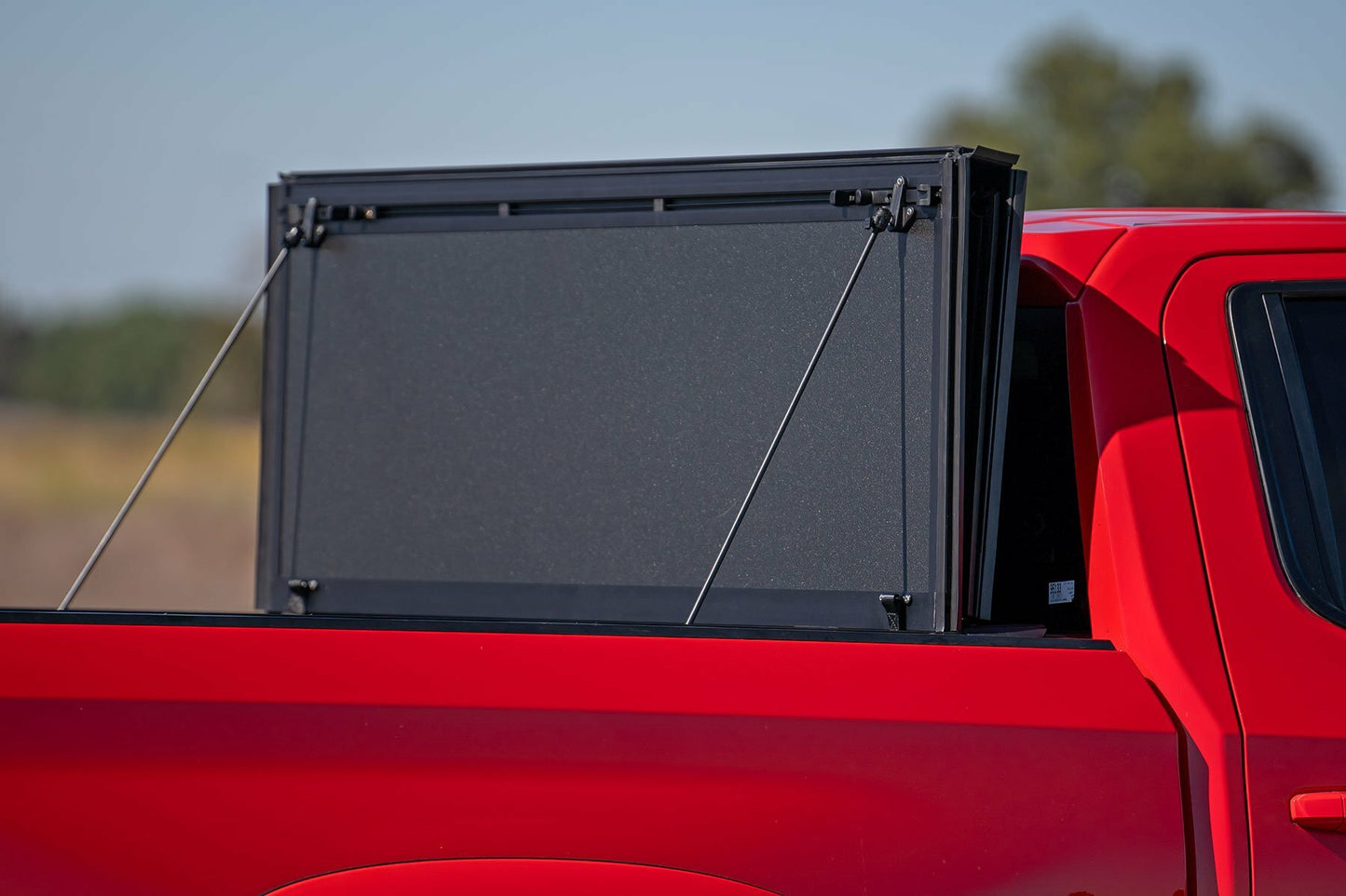 Fits Chevy/GMC 1500 (19-24) Hard Tri-Fold Flip Up Bed Cover; 6'7" Bed; 49120650