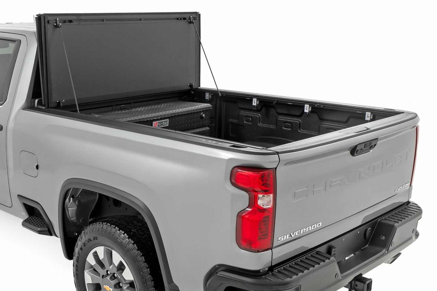 Fits Silverado/Sierra 2500HD(20-24) Tri-Fold Flip Up Bed Cover 6'9" Bed 49120651