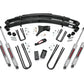 Fits Ford F-350 4WD (1982-1985) 4 Inch Lift Kit; 4918230