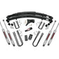 Fits Ford F-350 4WD (1986-1997) 4 Inch Lift Kit; 4918630