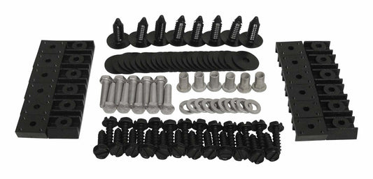Crown Automotive - Metal Black Fender Flare Hardware Kit - 4918K