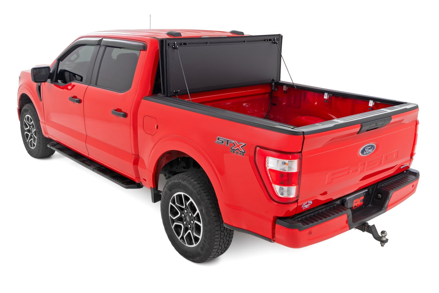 Fits Ford F-150 (2015-2020) Hard Tri-Fold Flip Up Bed Cover 5'7" Bed 49220550