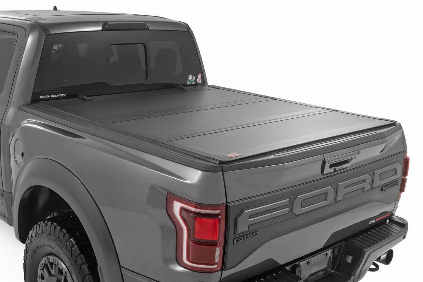 Fits Ford F-150(21-24) Hard Tri-Fold Flip Up Bed Cover 5'7" Bed 49221550