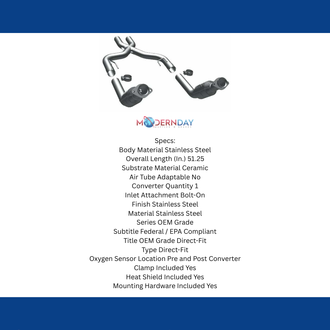 2007-2010 Ford Mustang Direct-Fit Catalytic Converter 49239 Magnaflow