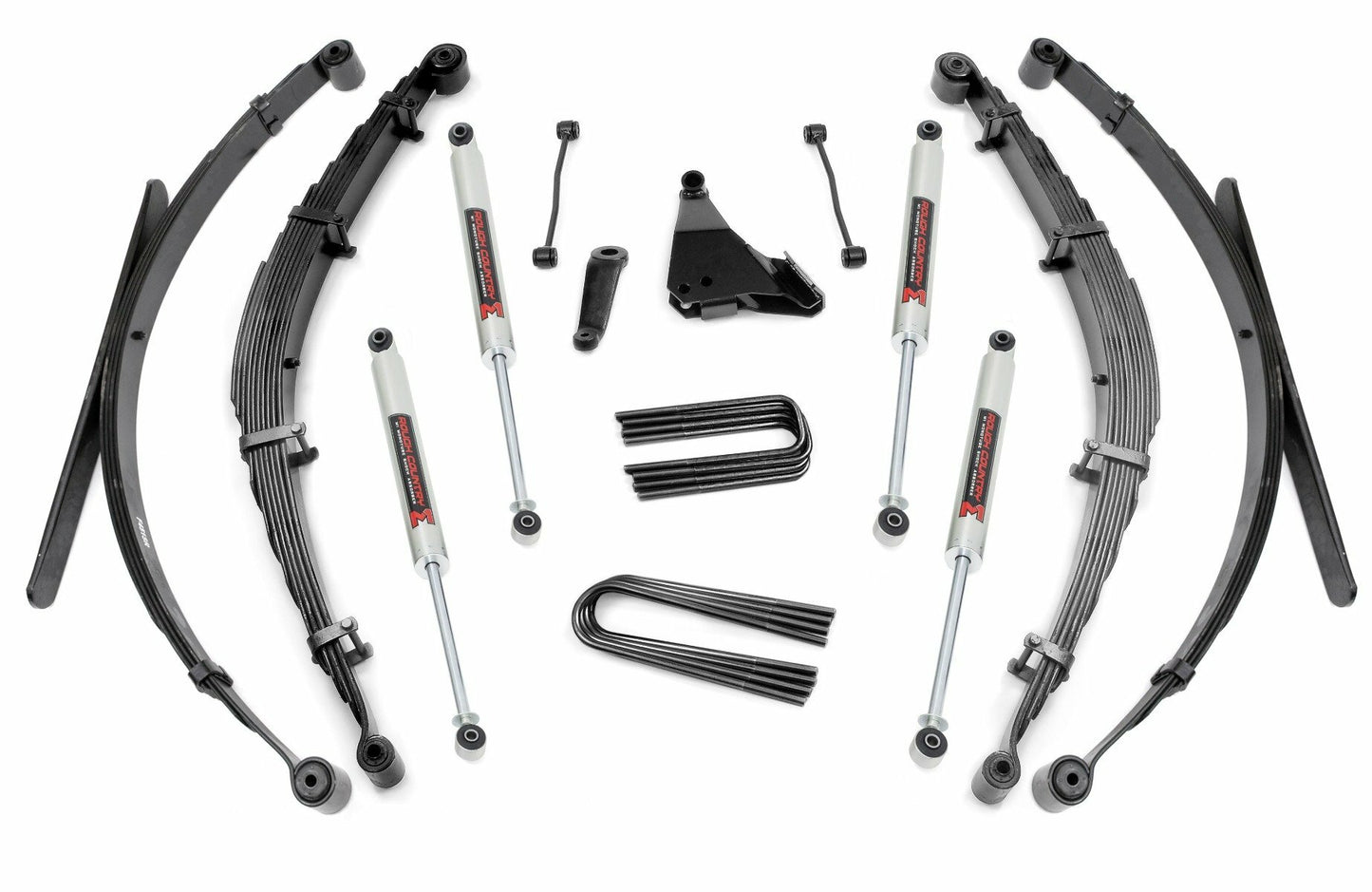 Fits Ford F-250/F-350 SD 4WD (1999) 6" Lift Kit; Rear Springs; M1; 49240