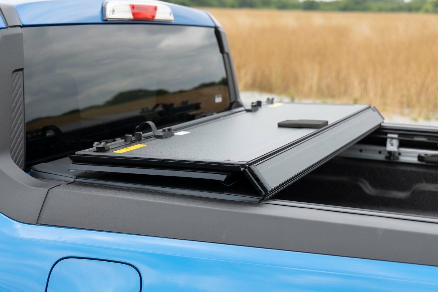 Fits Ford Maverick (22-24) Hard Tri-Fold Flip Up Bed Cover 4'6" Bed 49254500