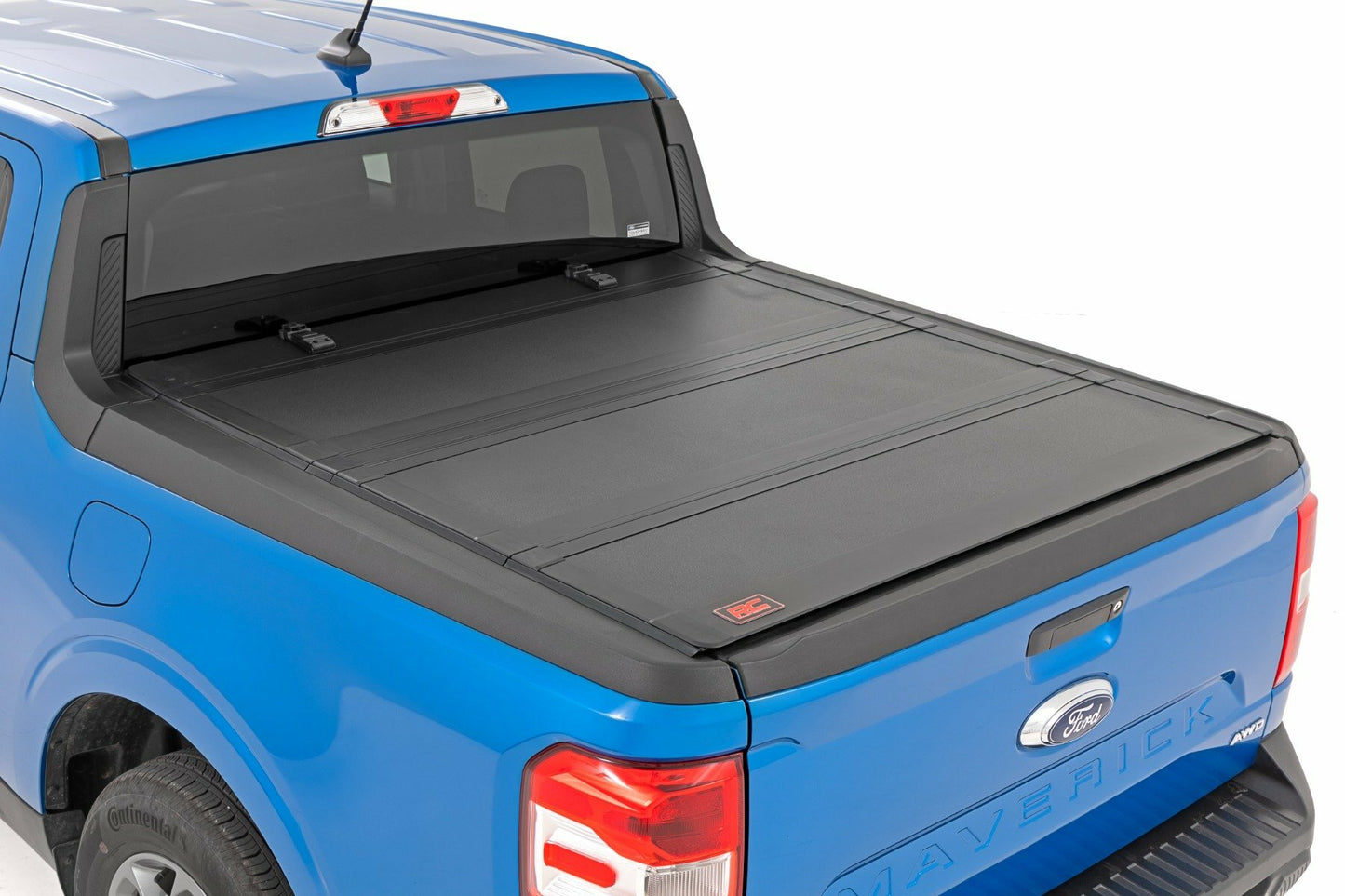Fits Ford Maverick (22-24) Hard Tri-Fold Flip Up Bed Cover 4'6" Bed 49254500