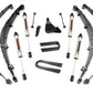 Fits Ford F-250/F-350 SD 4WD (1999) 6" Lift Kit; Rear Springs; V2; 49270