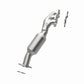 06-08 IS250/350 DS mani OEM Direct-Fit Catalytic Converter 49284 Magnaflow