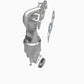 02-06 Sentra 2.5L OEM Direct-Fit Catalytic Converter 49293 Magnaflow