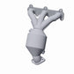 02-06 Hyun/Kia rr mani OEM Direct-Fit Catalytic Converter 49302 Magnaflow