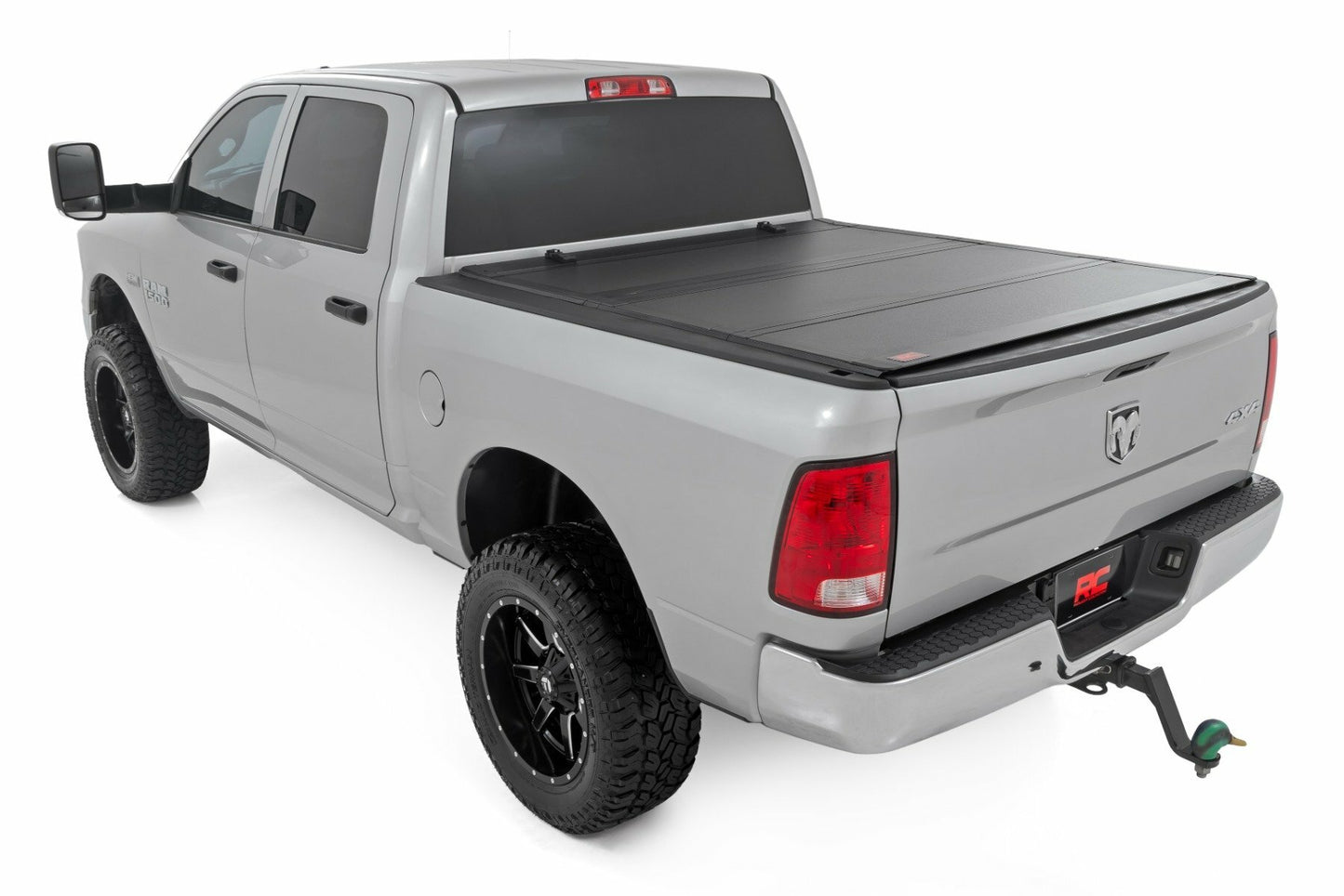 Fits Ram 1500(09-18) Hard Tri-Fold Flip Up Bed Cover 6'4" Bed 49318650