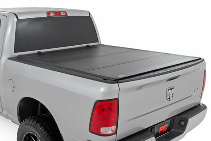 Fits Ram 1500(09-18) Hard Tri-Fold Flip Up Bed Cover 6'4" Bed 49318650