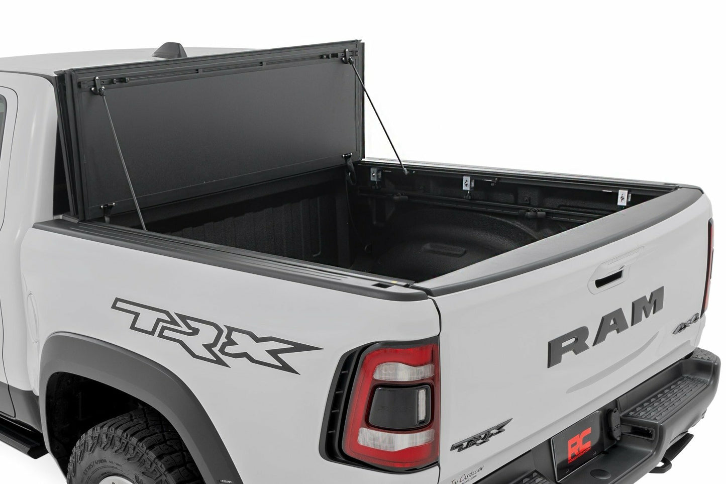 Fits Ram 1500(19-25) Hard Tri-Fold Flip Up Bed Cover 6'4" 49320650