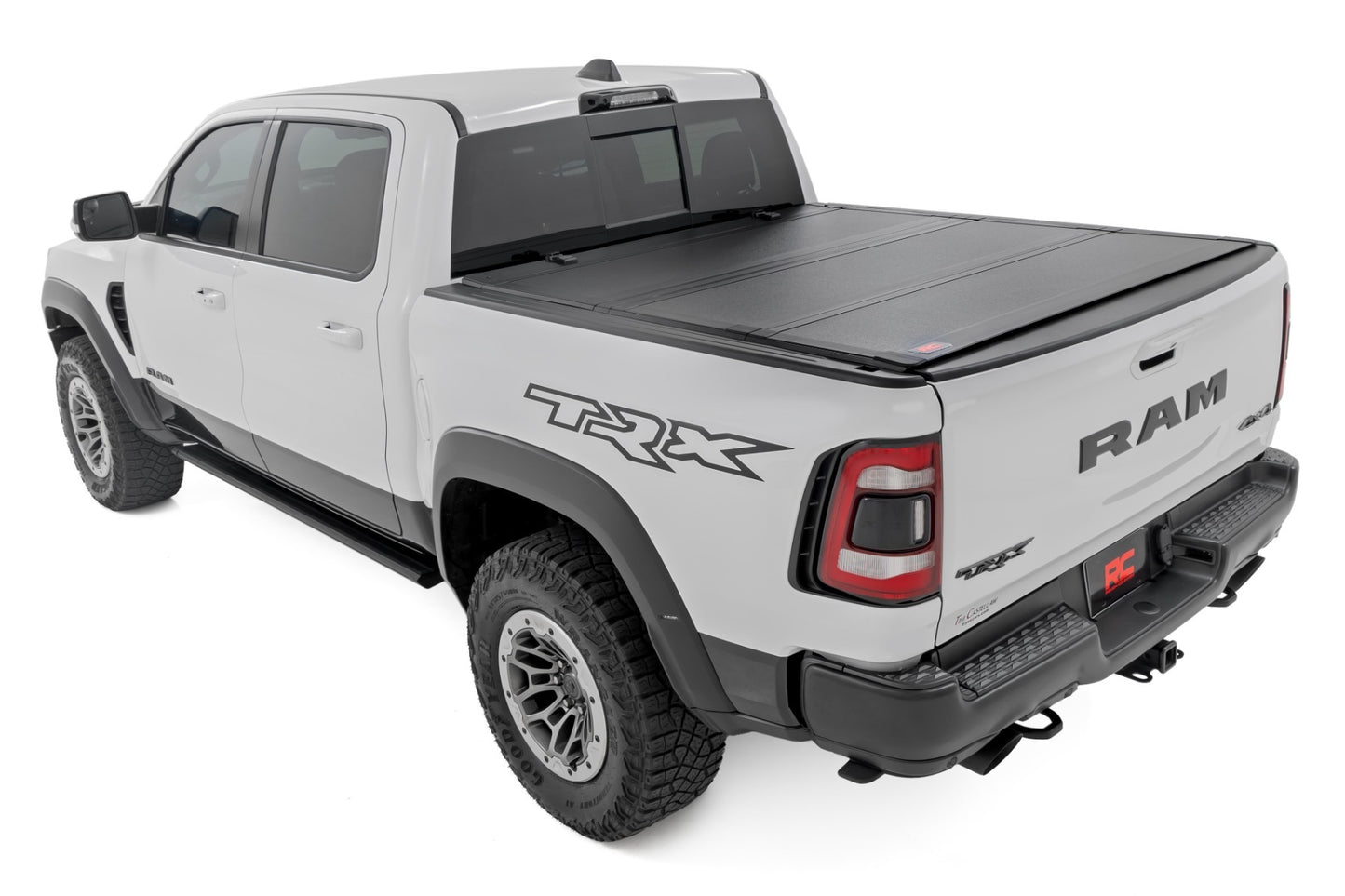 Fits Ram 1500(19-25) Hard Tri-Fold Flip Up Bed Cover 6'4" 49320650