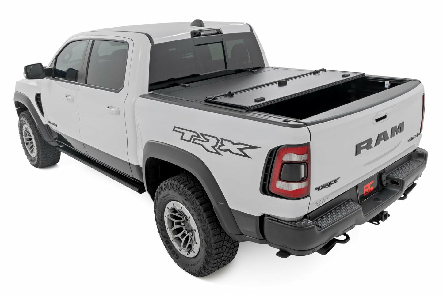 Fits Ram 1500(19-25) Hard Tri-Fold Flip Up Bed Cover 6'4" 49320650