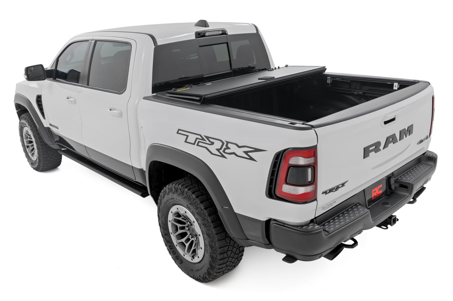 Fits Ram 1500(19-25) Hard Tri-Fold Flip Up Bed Cover 6'4" 49320650