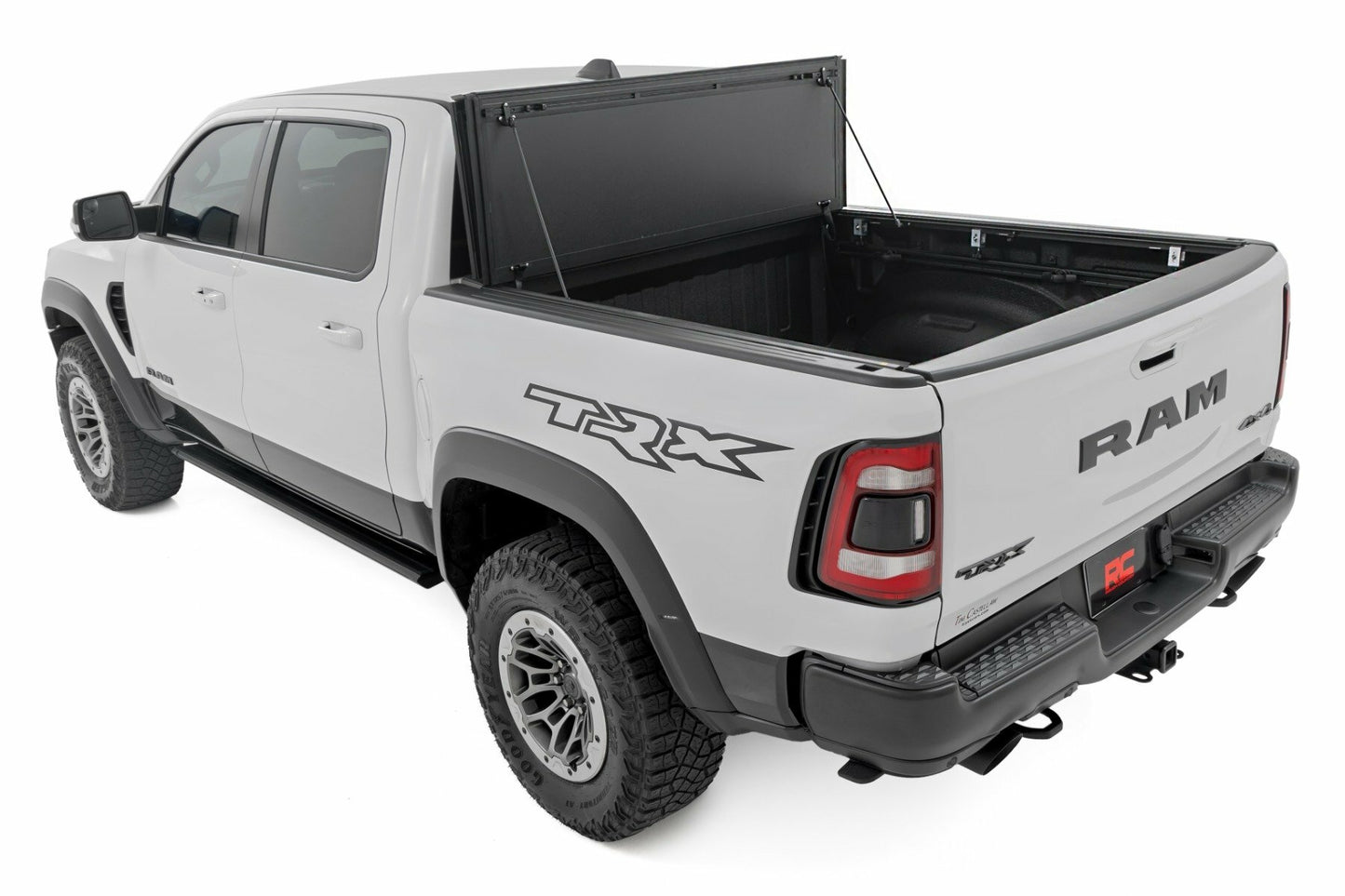Fits Ram 1500(19-25) Hard Tri-Fold Flip Up Bed Cover 6'4" 49320650