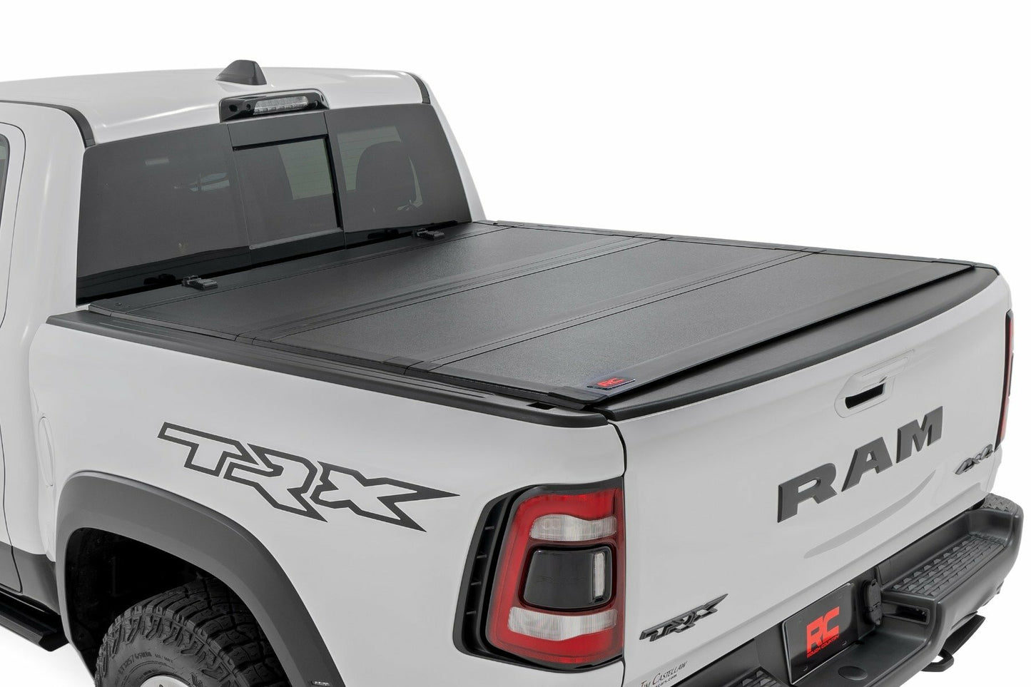 Fits Ram 1500(19-25) Hard Tri-Fold Flip Up Bed Cover 6'4" 49320650