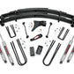 Fits Ford F-250/F-350 Super Duty 4WD (1999) 6 Inch Lift Kit; Rear Blocks; 49330