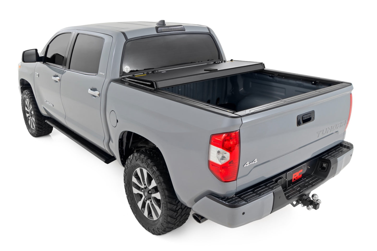 Fits Toyota Tundra (07-21) Hard Tri-Fold Flip Up Bed Cover 5'7" Bed 49414551