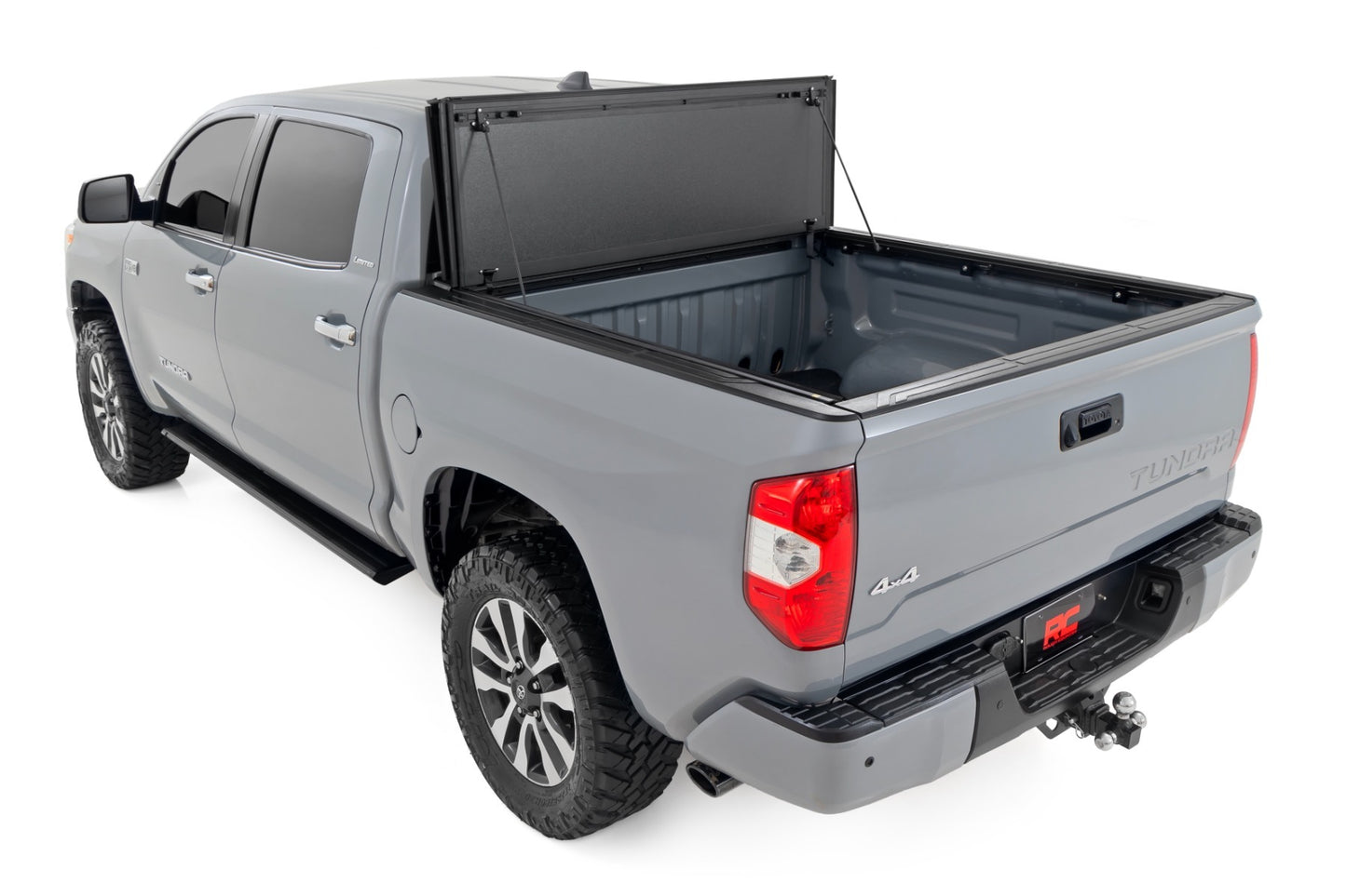 Fits Toyota Tundra (07-21) Hard Tri-Fold Flip Up Bed Cover 5'7" Bed 49414551