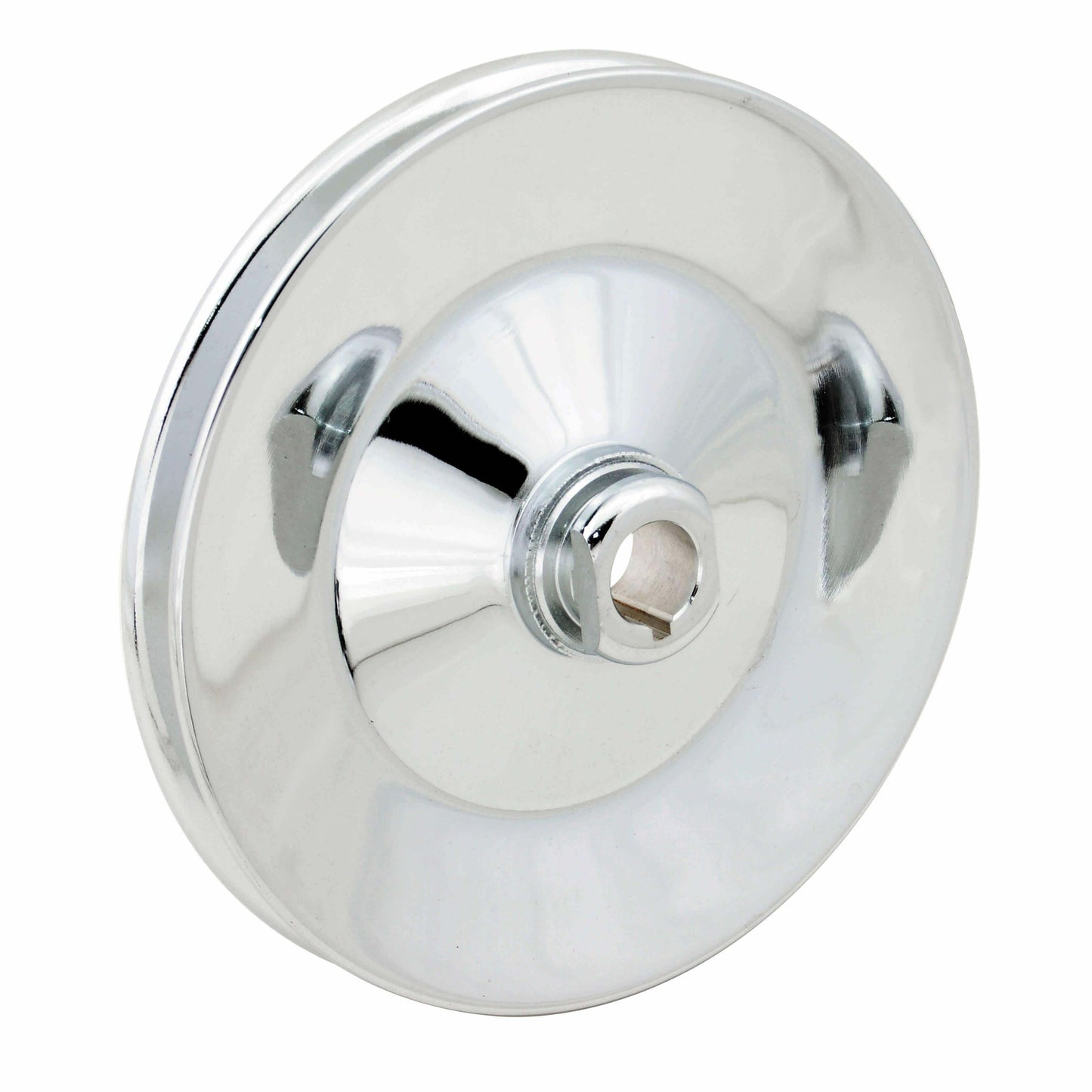 Mr. Gasket Chrome Power Steering Pulley - 4948G