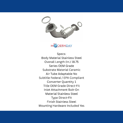 99-02 4Runner 3.4L frt OEM Direct-Fit Catalytic Converter 49505 Magnaflow