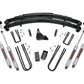 Fits Ford F-250/F-350 SD 4WD (1999-2004) 4" Lift Kit; Rear Blocks; 49530