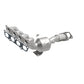 2011 Ford Fiesta 1.6L 4 Direct-Fit Catalytic Converter 49552 Magnaflow - Catalytic Converters Car Part People