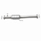 99-02 4Runner 3.4L rear OEM Direct-Fit Catalytic Converter 49579 Magnaflow