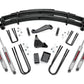 Fits Ford F-250/F-350 SD 4WD (1999-2004) 6" Lift Kit; Rear Blocks; 49630