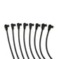 Spark Plug Wire Set Universal 8mm Silicone Spiro Pro 350 ohm/ft Black 72044