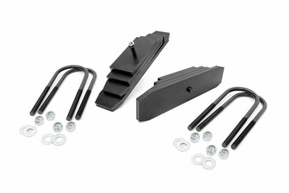 Fits Ford F-250/F-350 SD 4WD (99-04) 2" Leveling Kit; Leaf Block; 49800