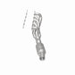 2006-2010 BMW M6 Direct-Fit Catalytic Converter 49803 Magnaflow