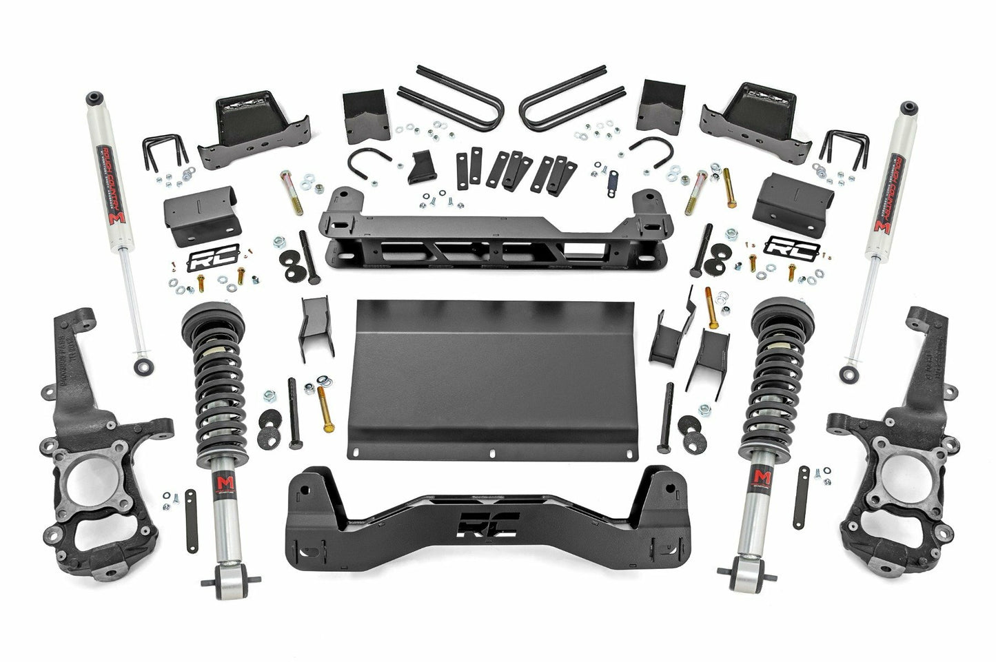 Fits Ford F-150 4WD (2021-2024) 6 Inch Lift Kit; M1 Struts/M1; 49940