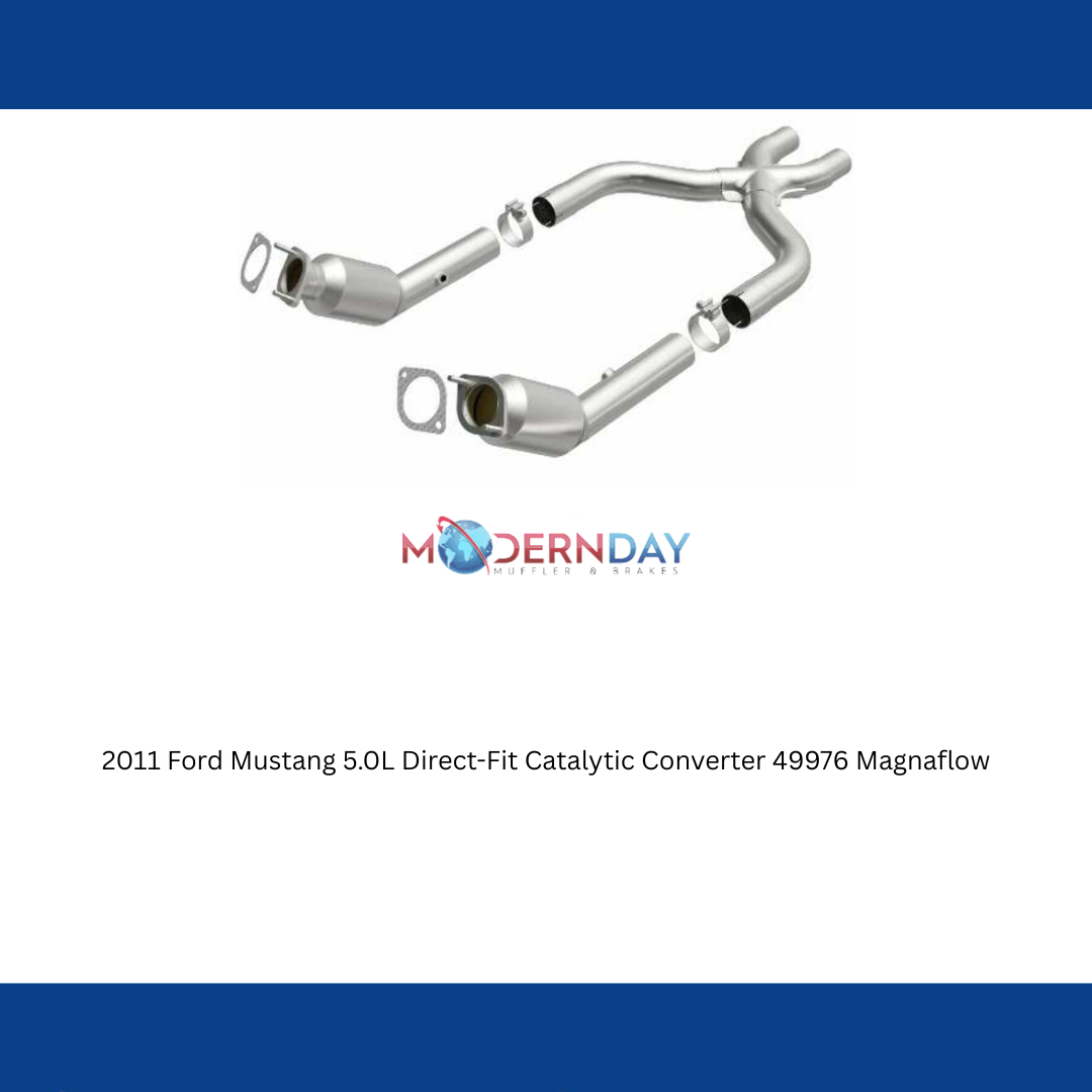 2011 Ford Mustang 5.0L Direct-Fit Catalytic Converter 49976 Magnaflow