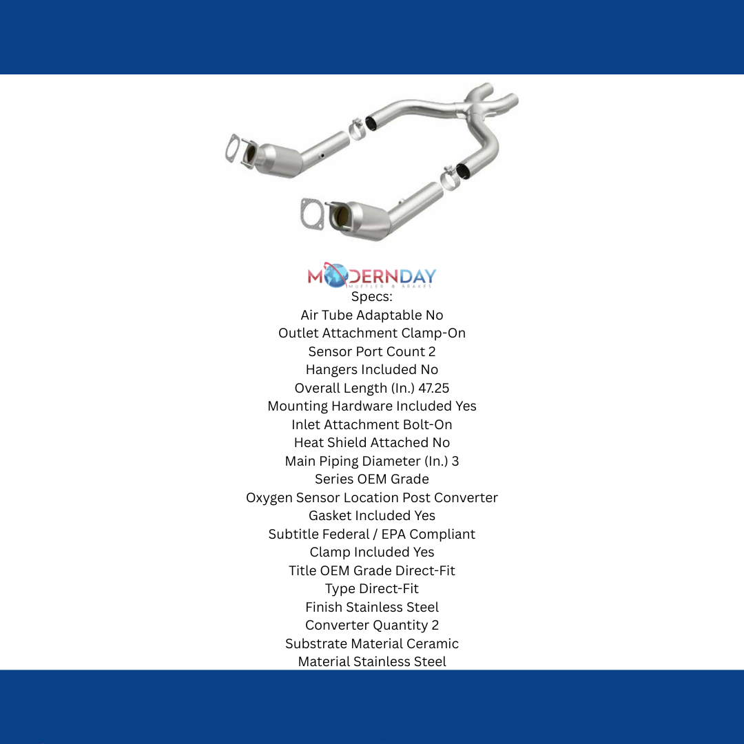 2011 Ford Mustang 5.0L Direct-Fit Catalytic Converter 49976 Magnaflow
