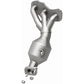 Catalytic Converter with Integrated Exhaust Manifold for HM Grade Federal / EPA Compliant Direct-Fit Manifold Catalytic