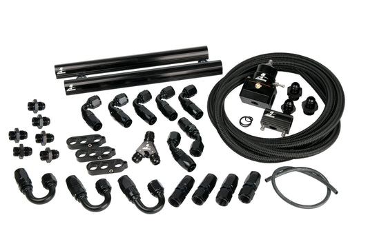 Fuel Injection Fuel Rail Kit EFI Fuel Rail Universal Fit Aeromotive 17156-BGPL