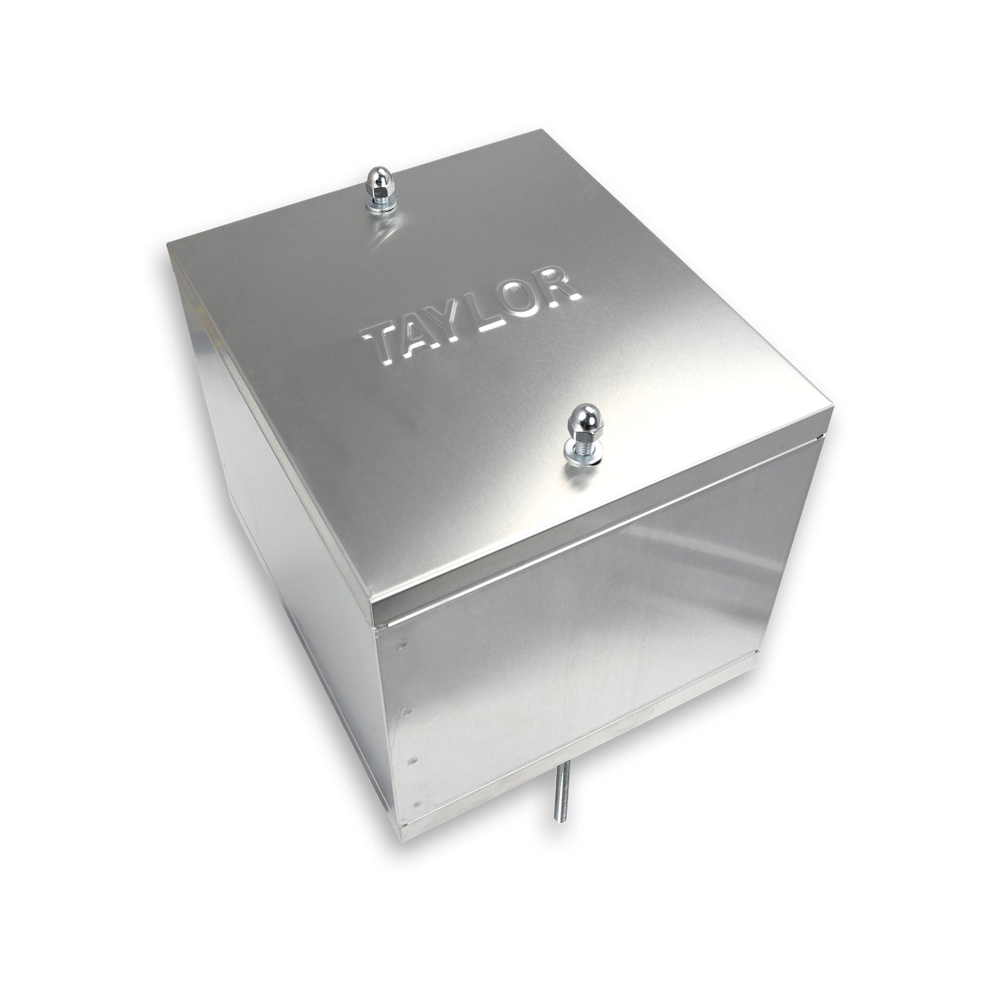 Battery Box 9.5 IN 8.5 IN .040 IN Aluminum Natural Silver 48300