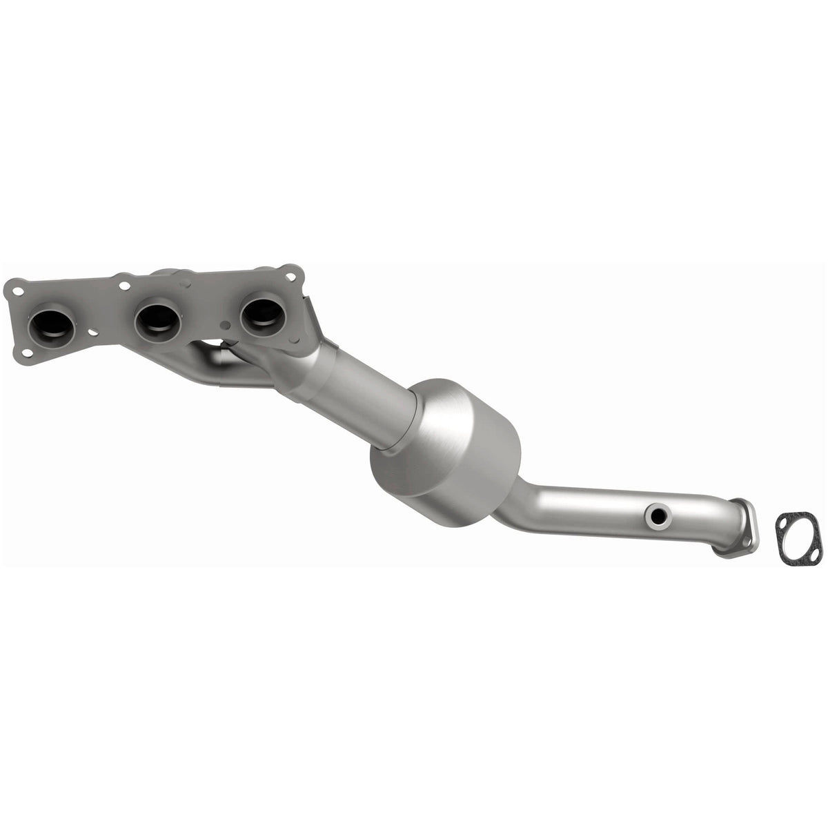 Catalytic Converter with Integrated Exhaust Manifold for HM Grade Federal / EPA Compliant Direct-Fit Manifold Catalytic